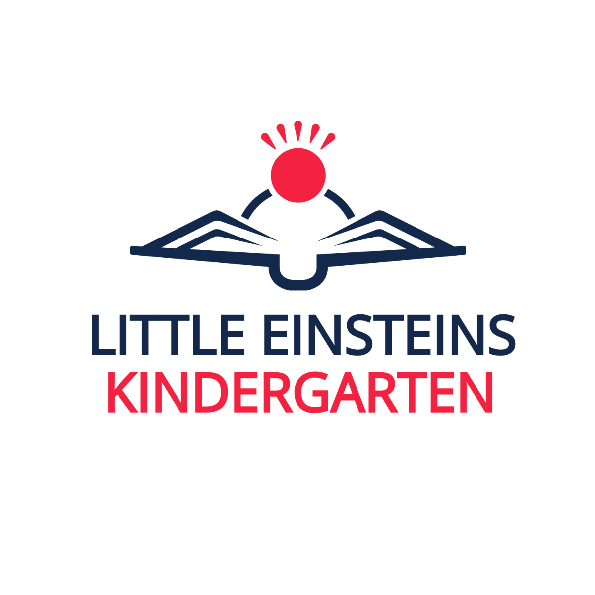 Little Einsteins Kindergarten Logo Template