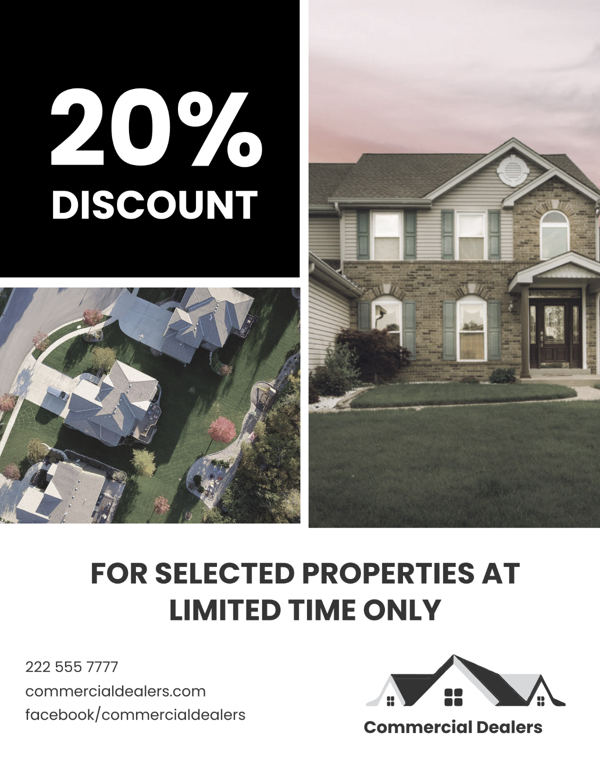Simple Commercial Property Flyer