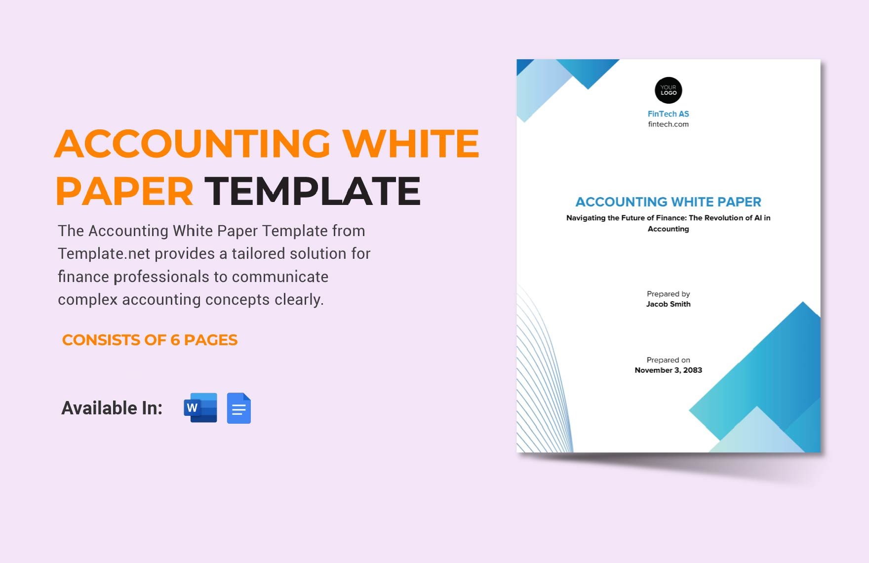 Accounting White Paper Template