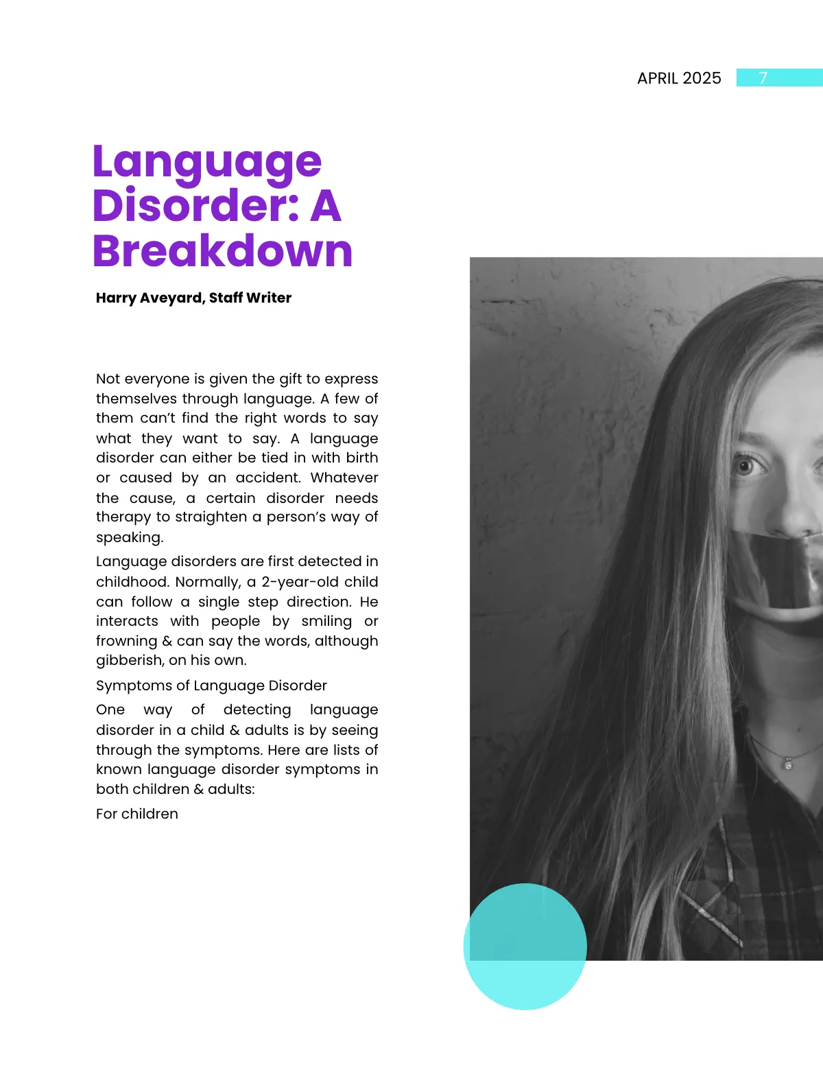 Free Creative Student Magazine Template to Edit Online