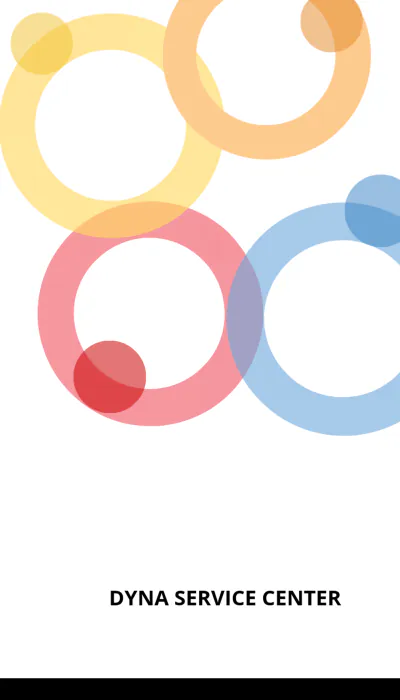 Free Four Os Round Service Business Card Template to Edit Online