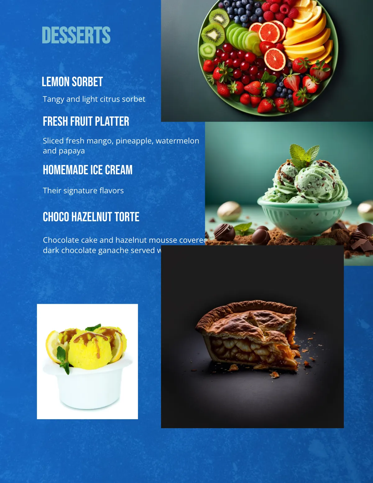 Free Seafood Restaurant Menu Template to Edit Online