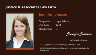 Legal Services ID Card