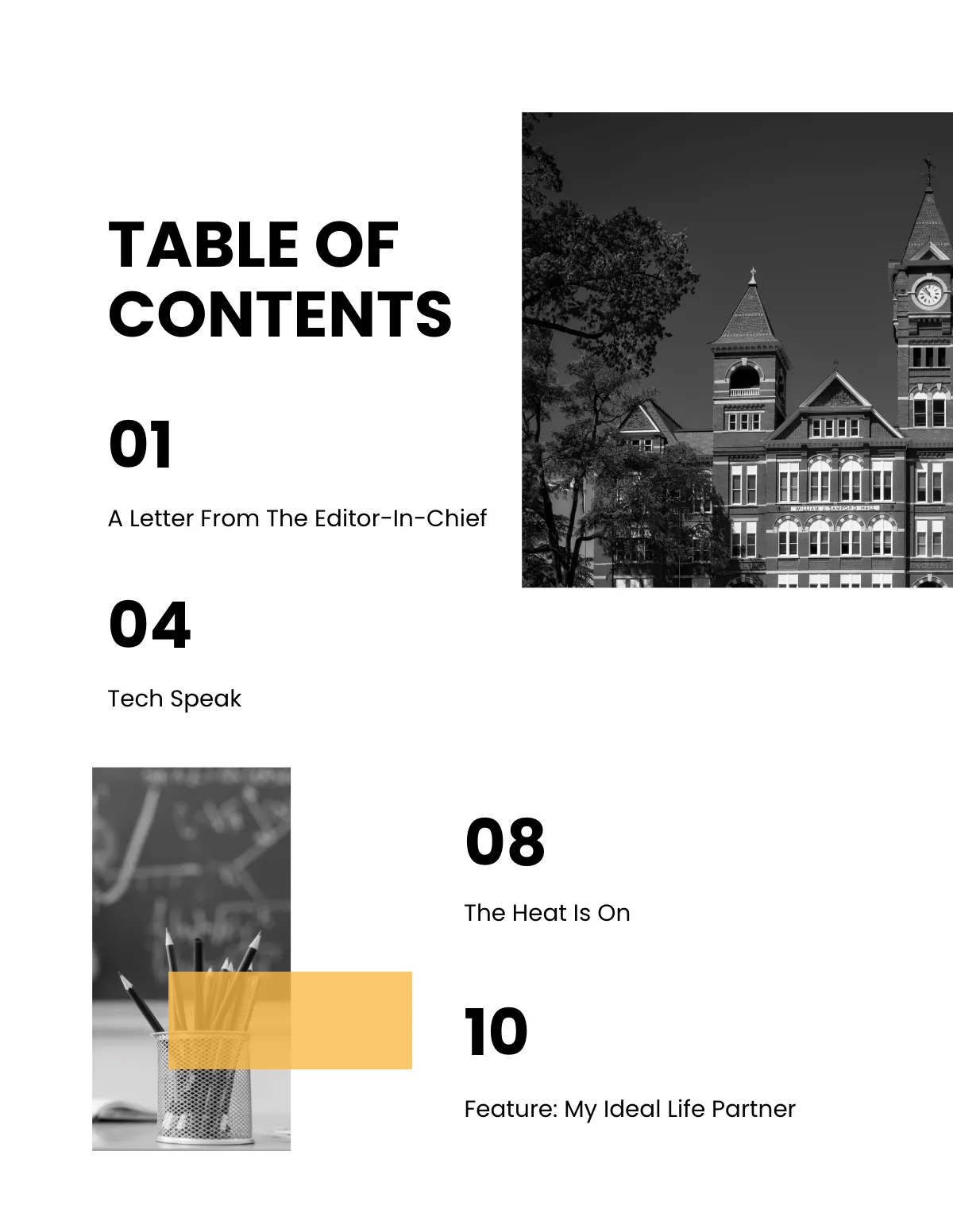 Free Basic School Magazine Template to Edit Online