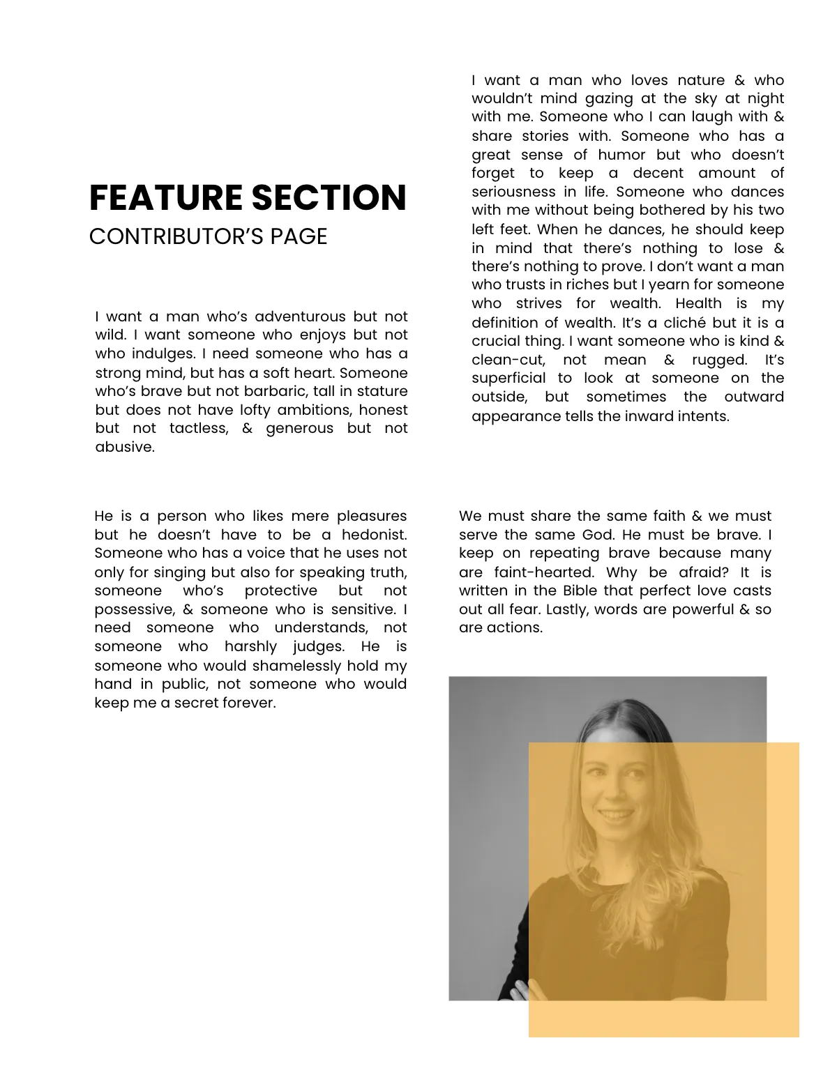 Free Basic School Magazine Template to Edit Online