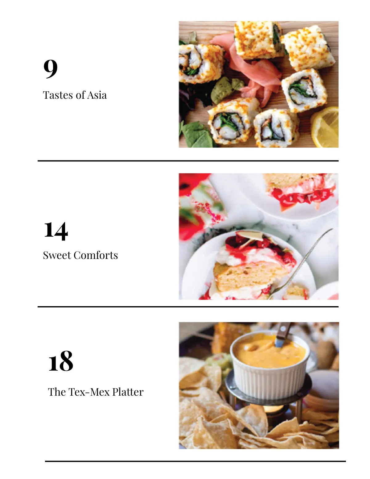 Free Food Magazine Template to Edit Online