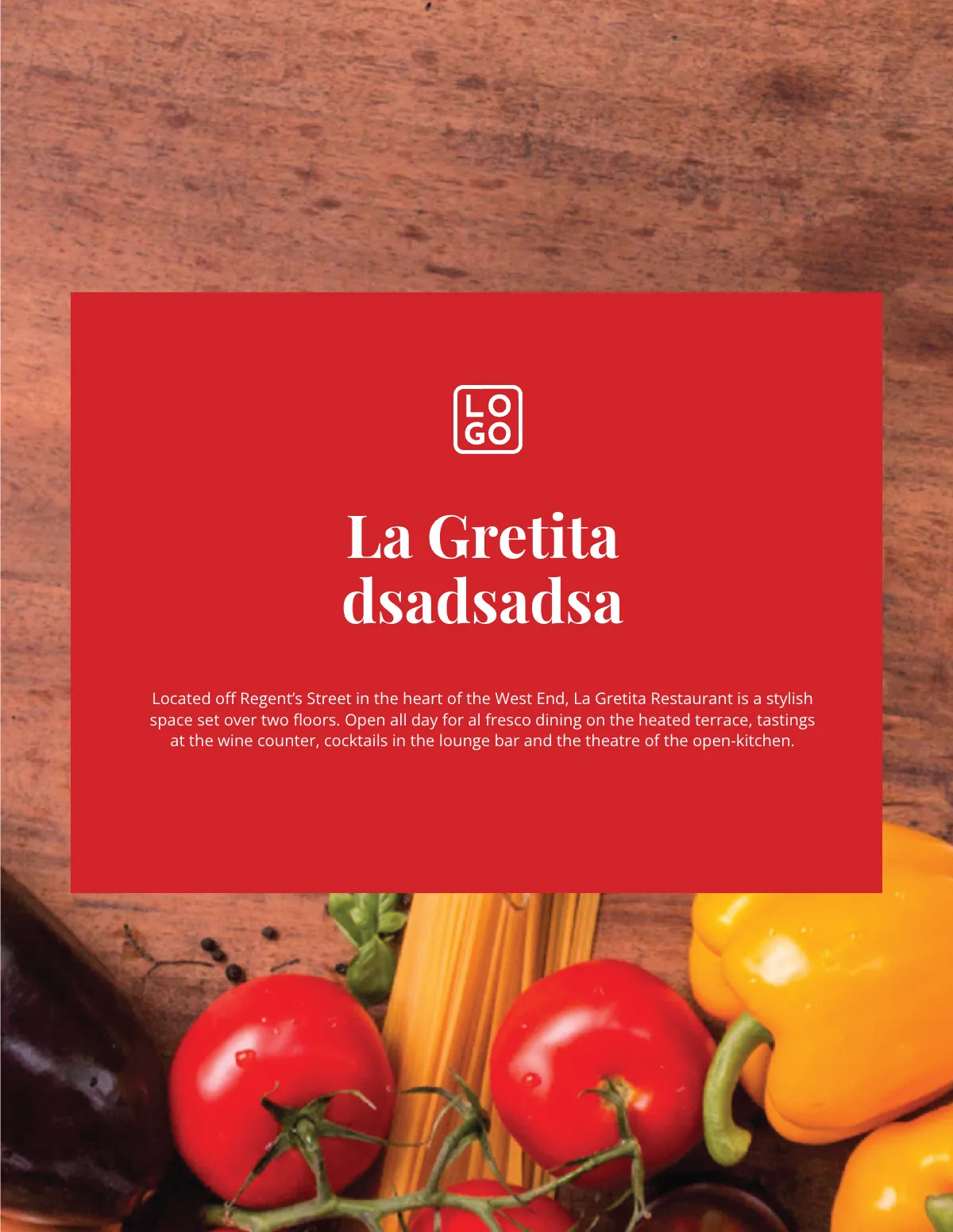 Free Food Magazine Template to Edit Online