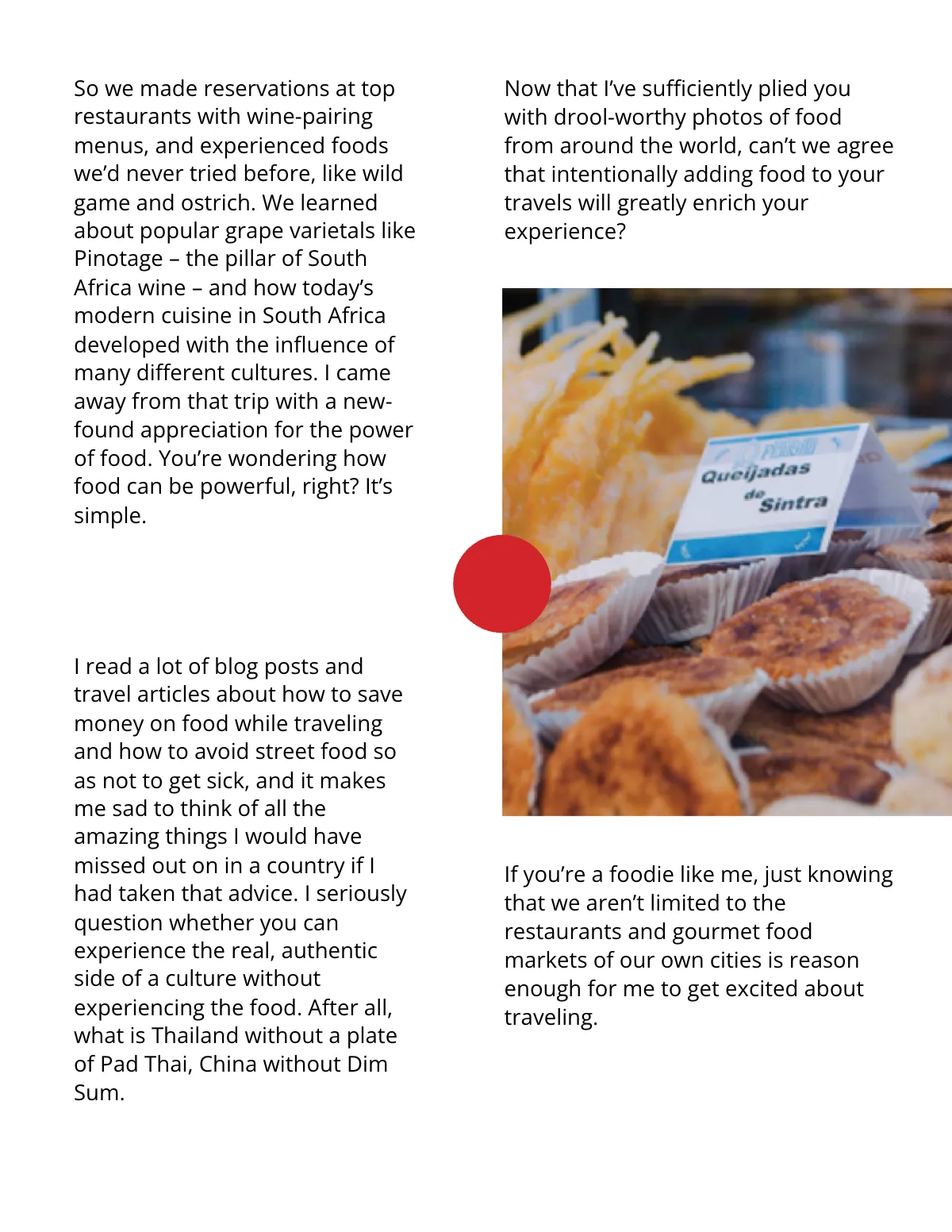 Free Food Magazine Template to Edit Online
