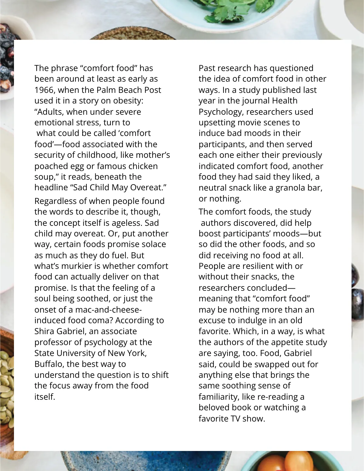 Free Food Magazine Template to Edit Online