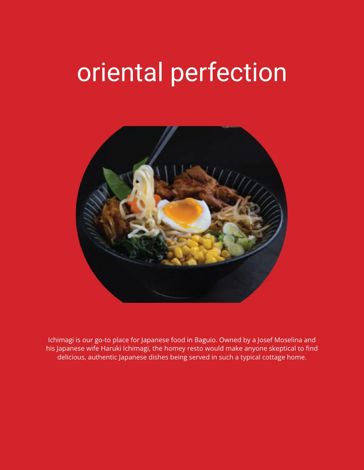Free Food Magazine Template to Edit Online