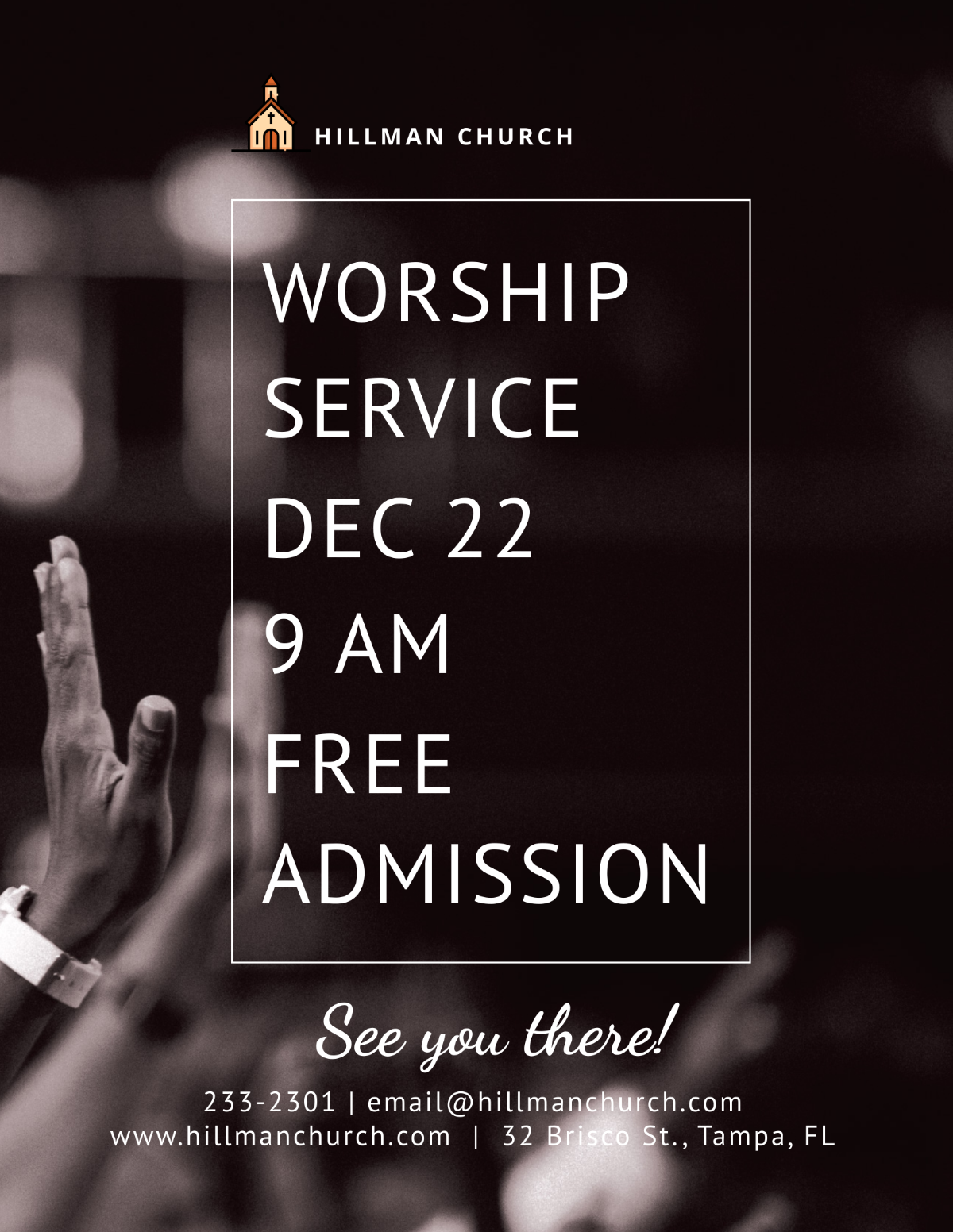 Worship Flyer Template - Edit Online & Download