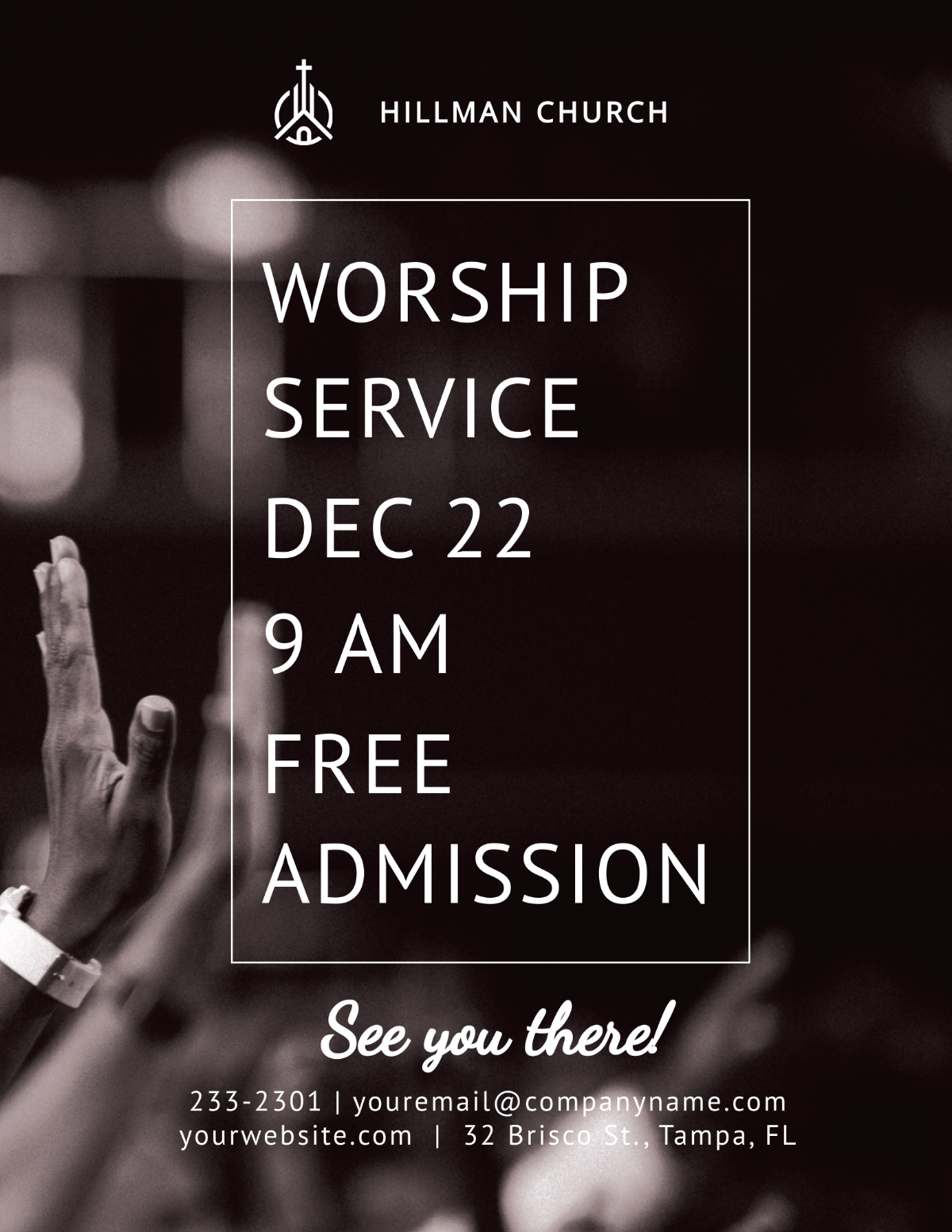 Free Worship Flyer Template