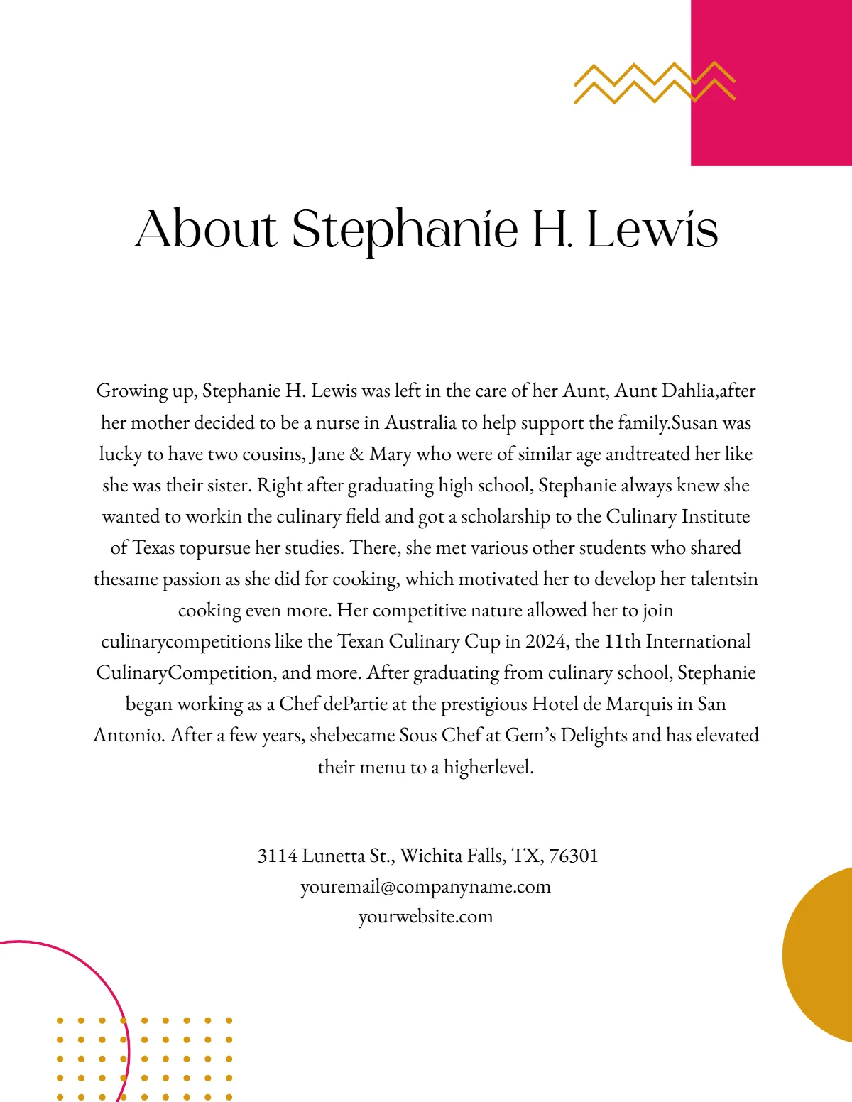 Free Creative Cookbook Template to Edit Online