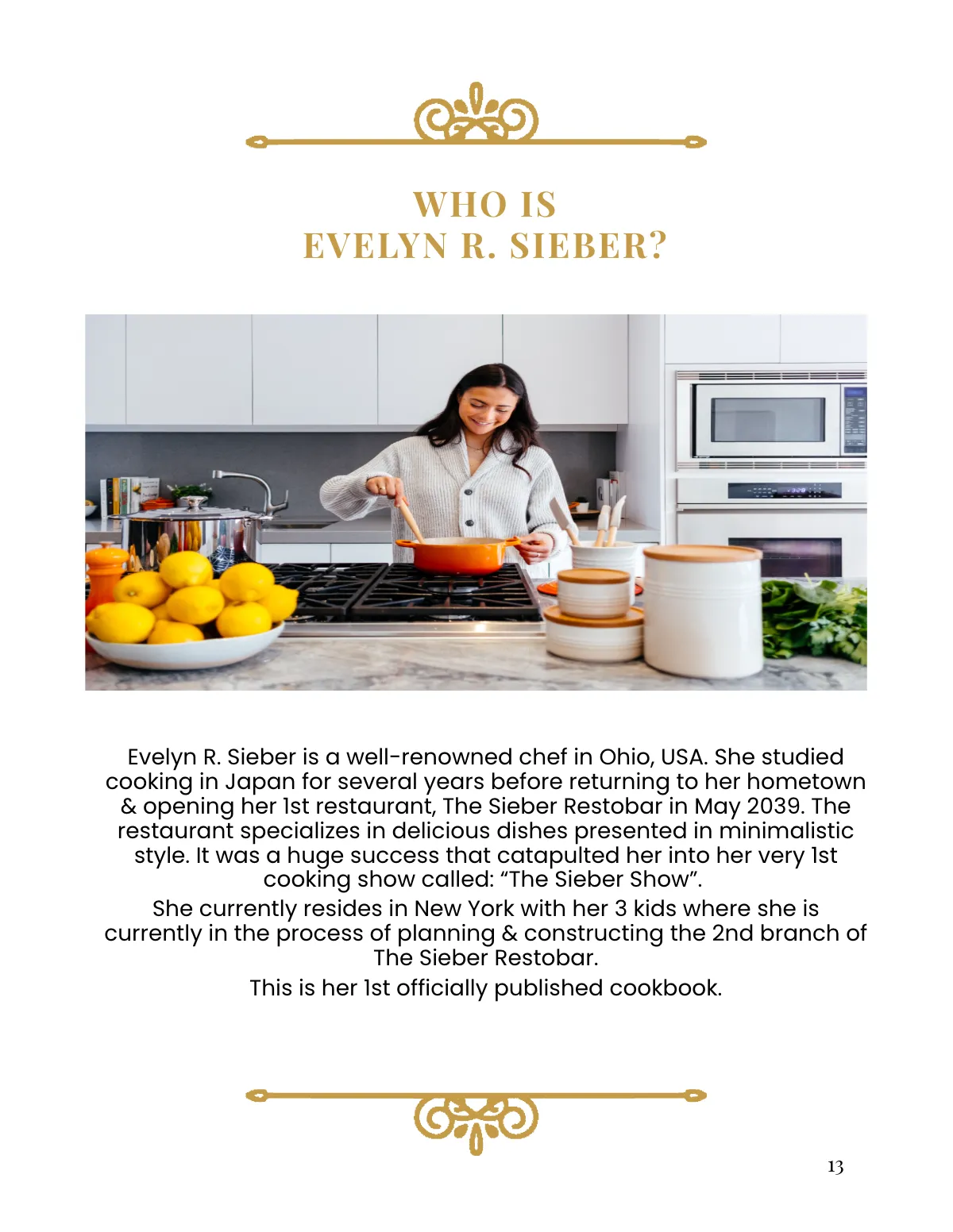 Free Decor Recipe Binder Cookbook Template to Edit Online