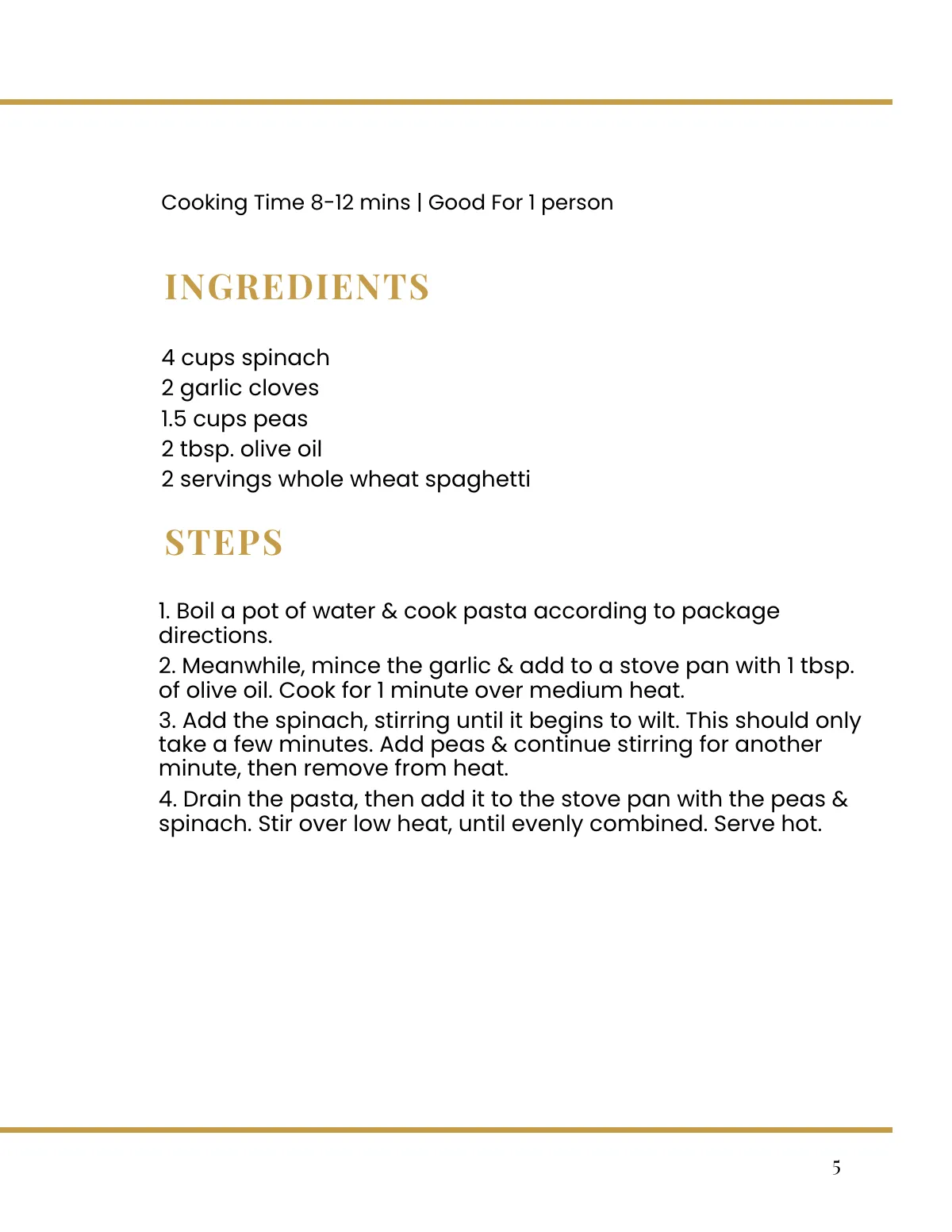 Free Decor Recipe Binder Cookbook Template to Edit Online