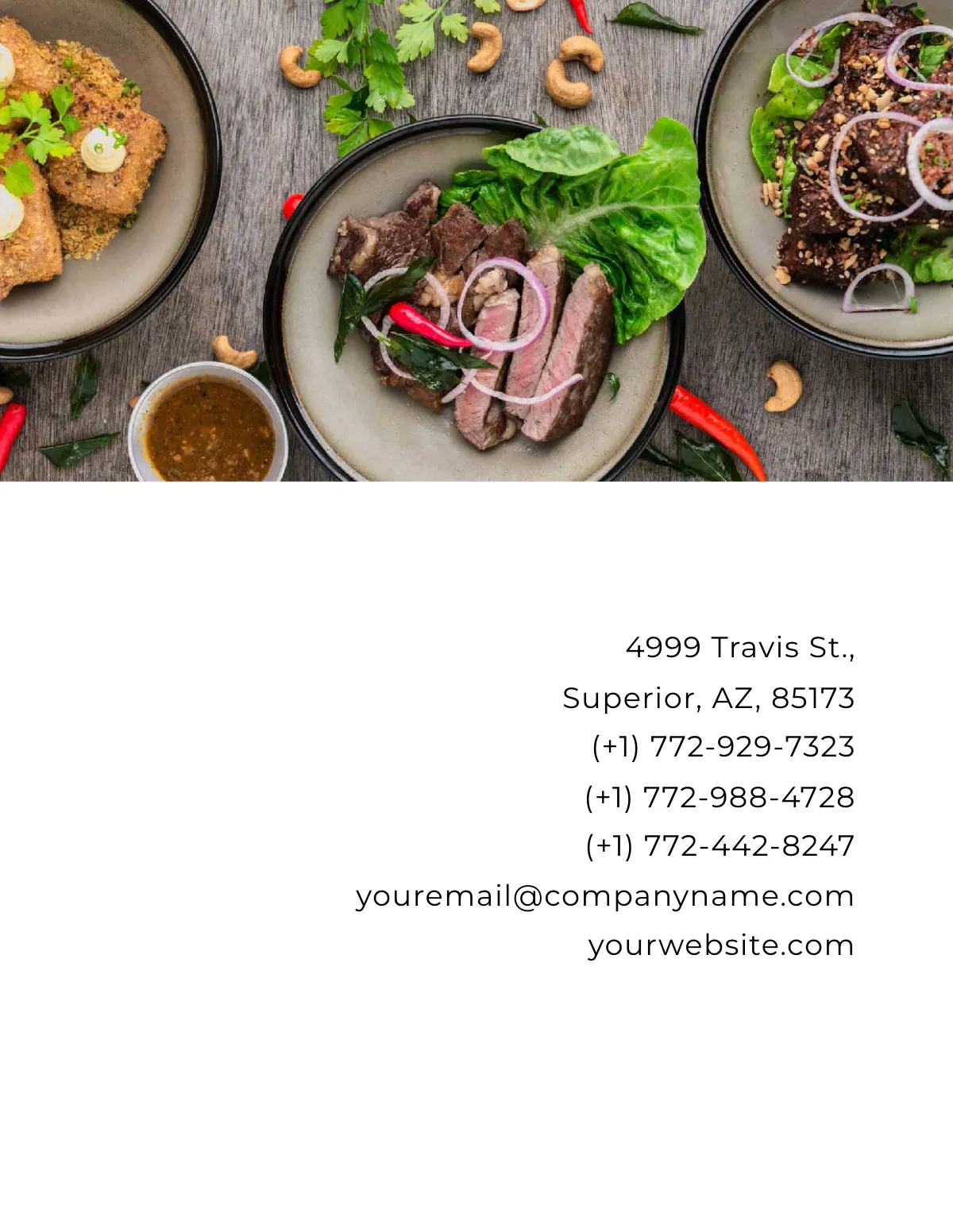 Free Elegant Cookbook Template to Edit Online