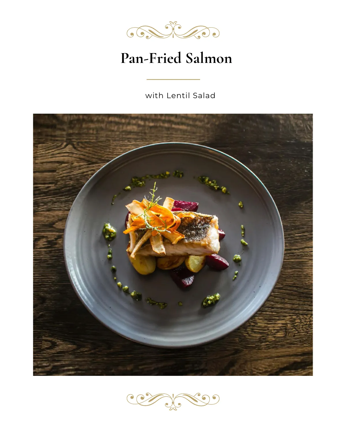 Free Elegant Cookbook Template to Edit Online