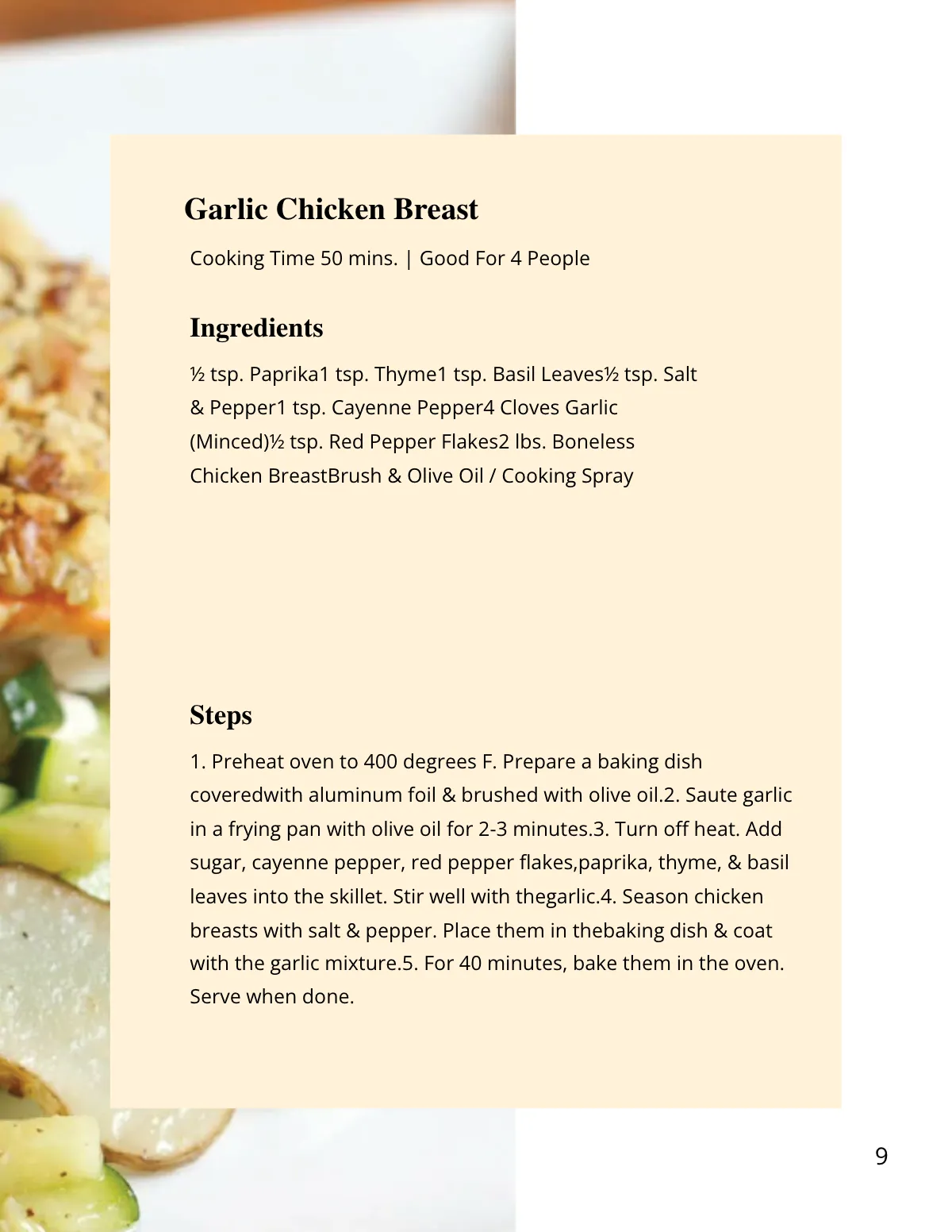 Free Holiday Cookbook Template to Edit Online