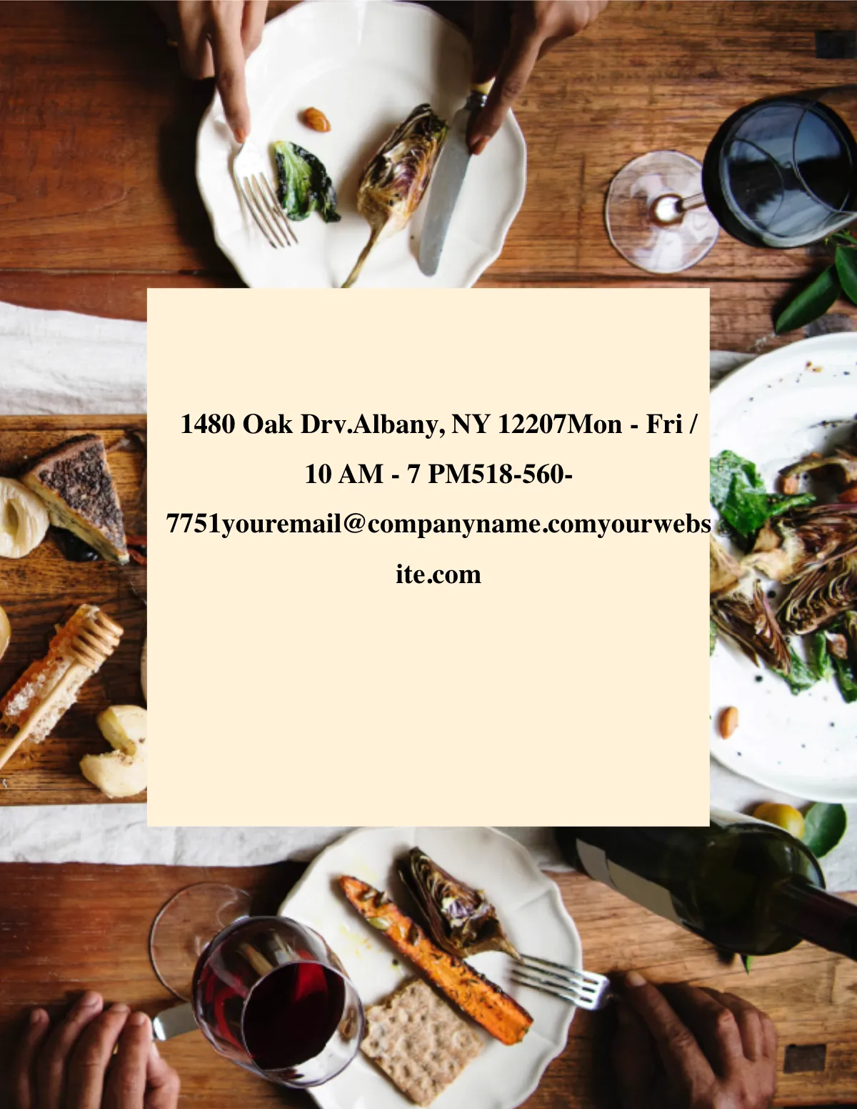 Free Holiday Cookbook Template to Edit Online