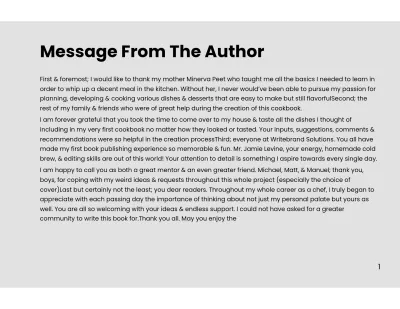 Free Landscape Recipe Cookbook Template to Edit Online