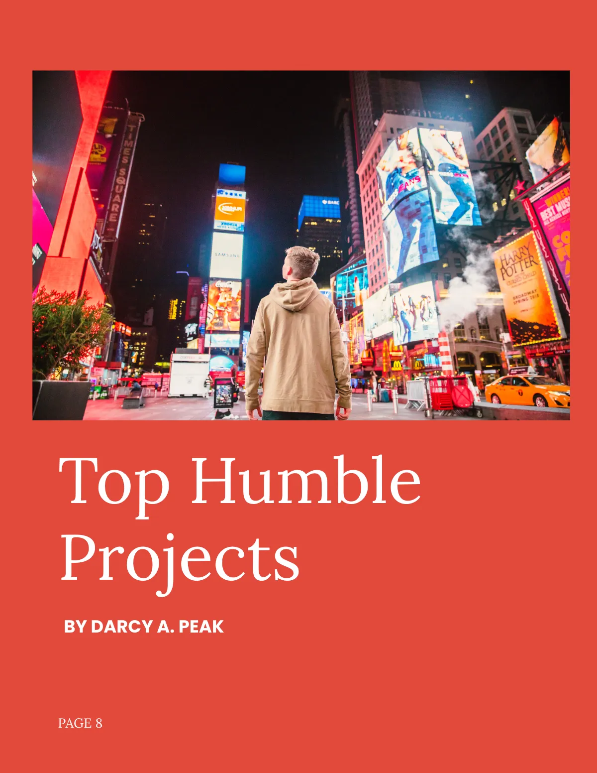 Free Advertising Agency Magazine Template to Edit Online