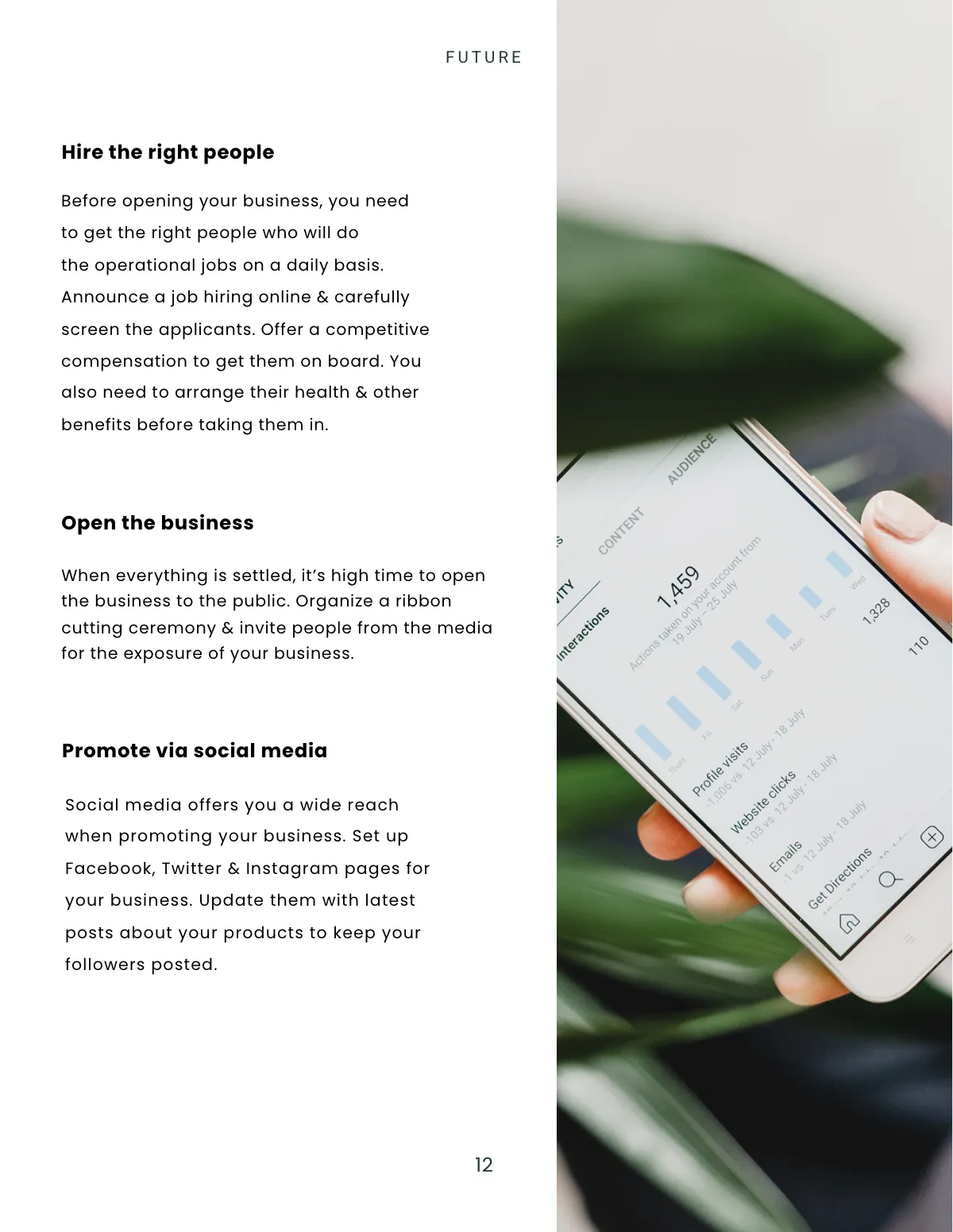 Free Business Profile Magazine Template to Edit Online