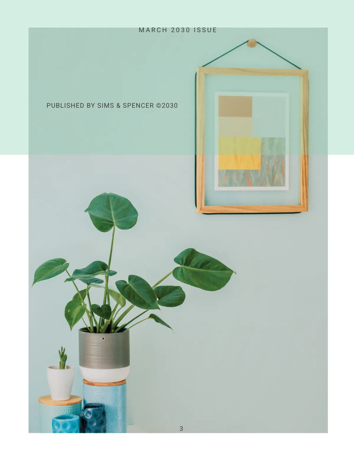 Free Best Interior Design Magazine Template to Edit Online