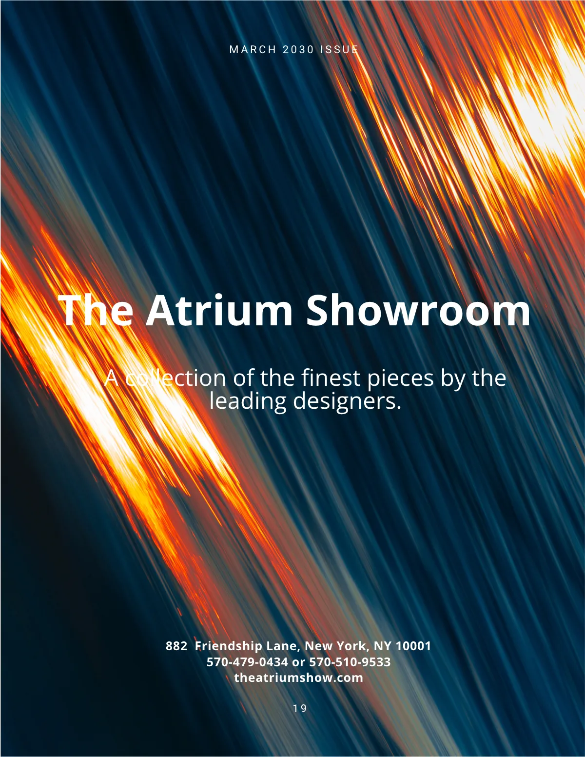 Free Best Interior Design Magazine Template to Edit Online