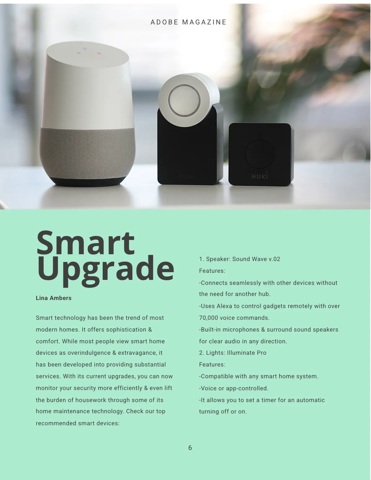 Free Best Interior Design Magazine Template to Edit Online