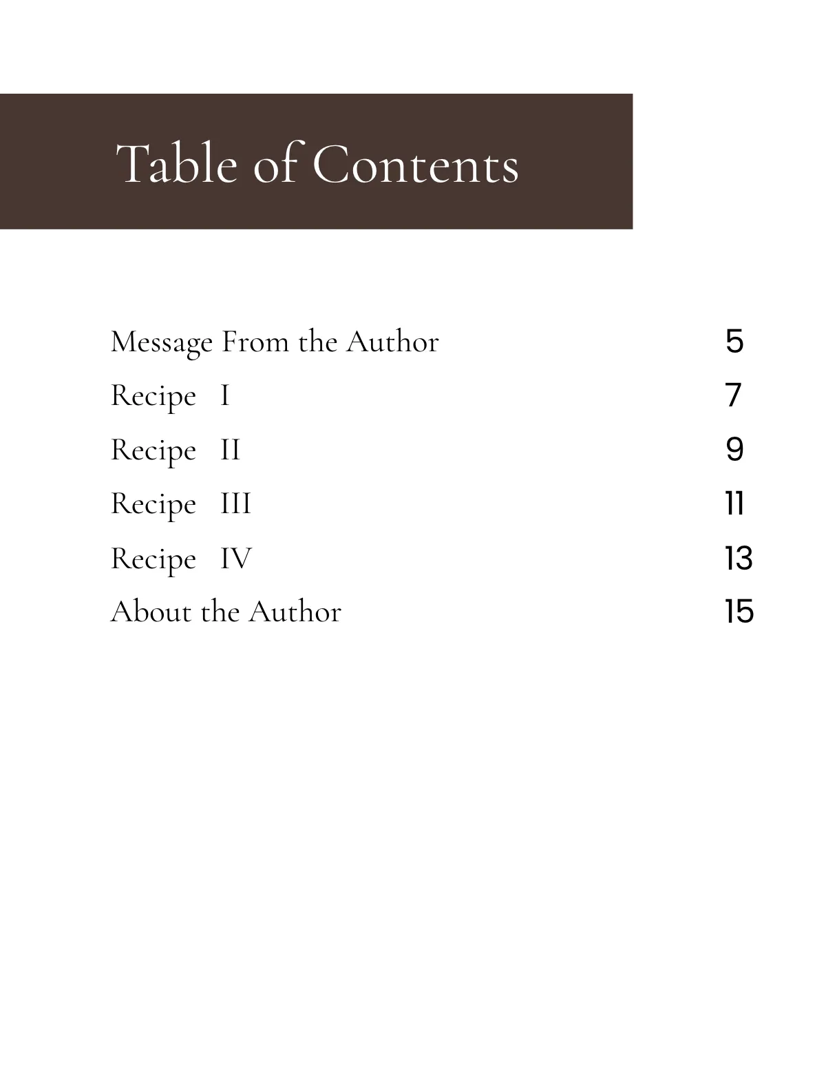 Free Personalized Recipe Template to Edit Online