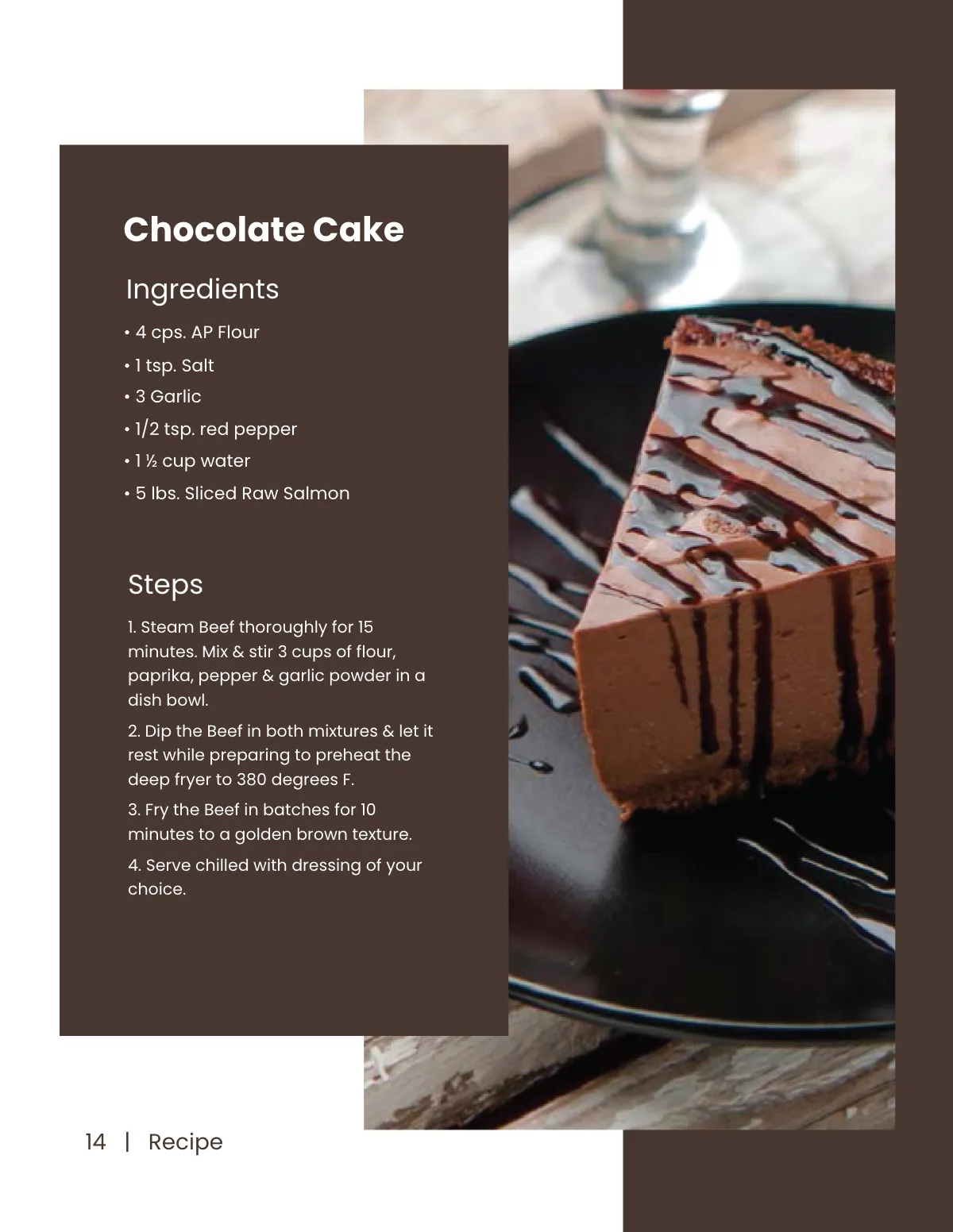 Free Personalized Recipe Template to Edit Online