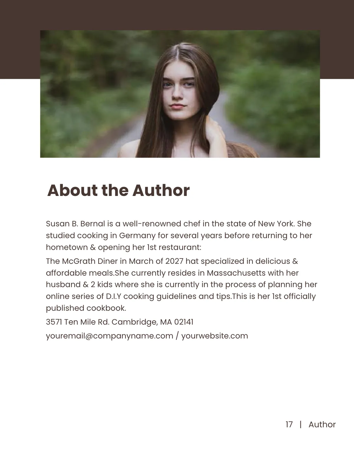 Free Personalized Recipe Template to Edit Online