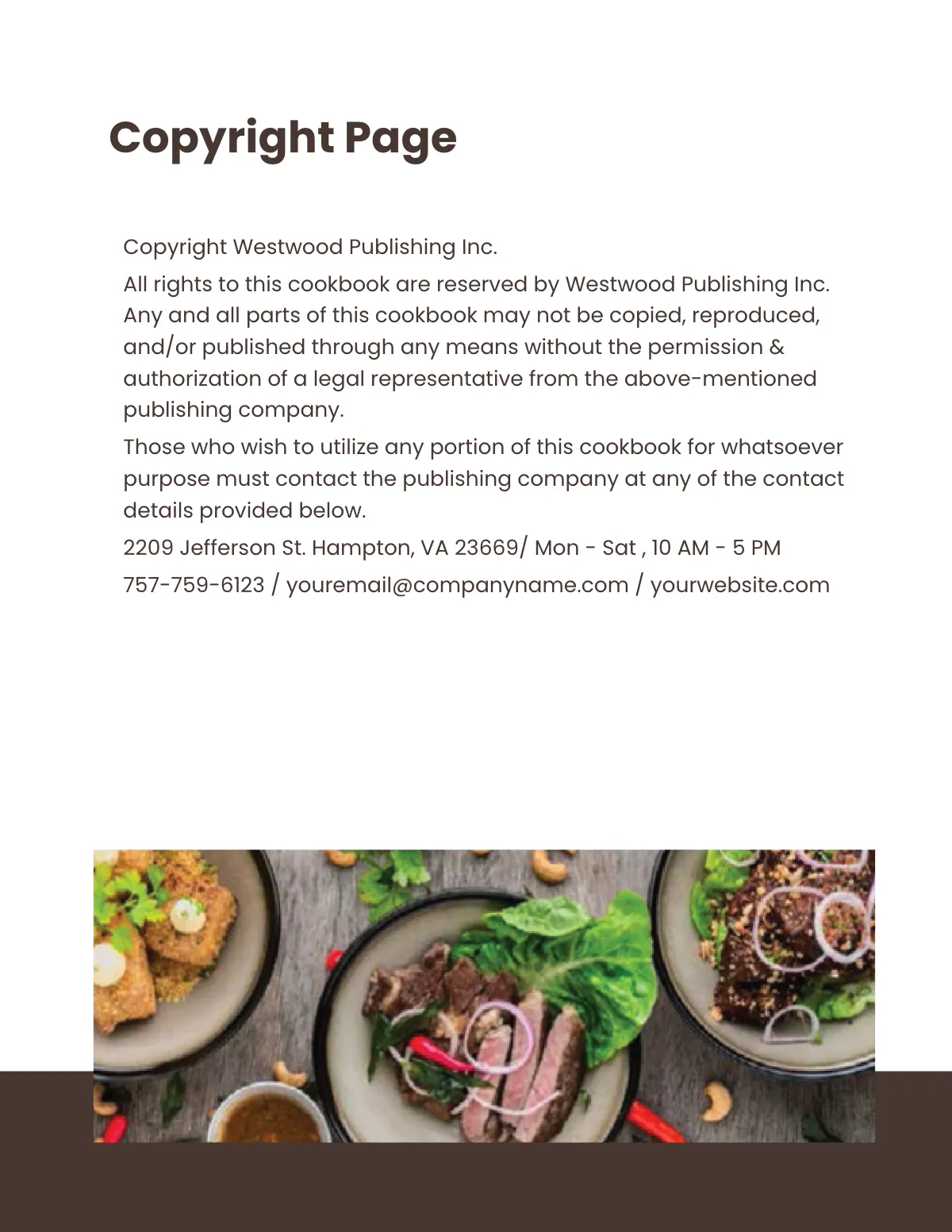 Free Personalized Recipe Template to Edit Online