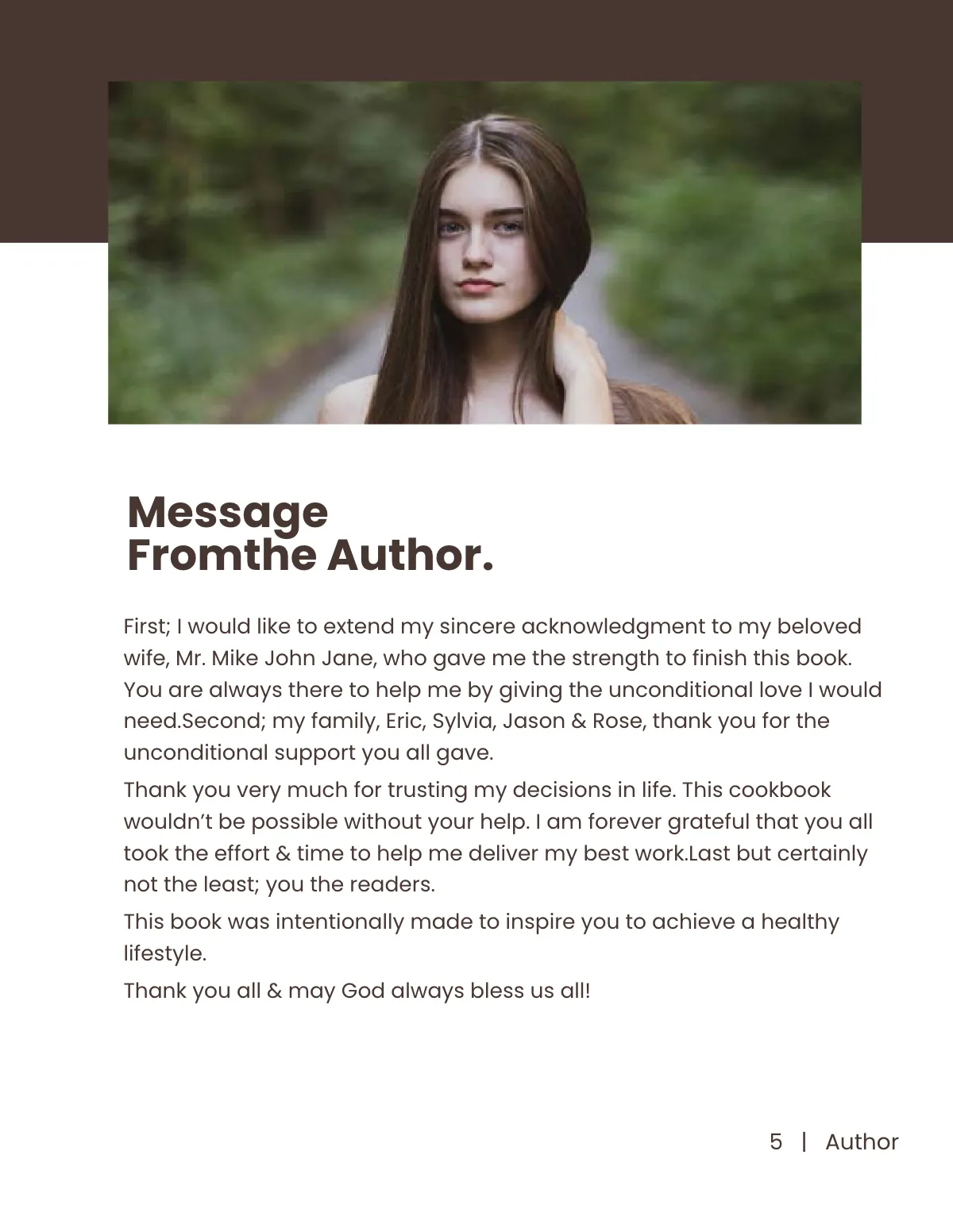 Free Personalized Recipe Template to Edit Online