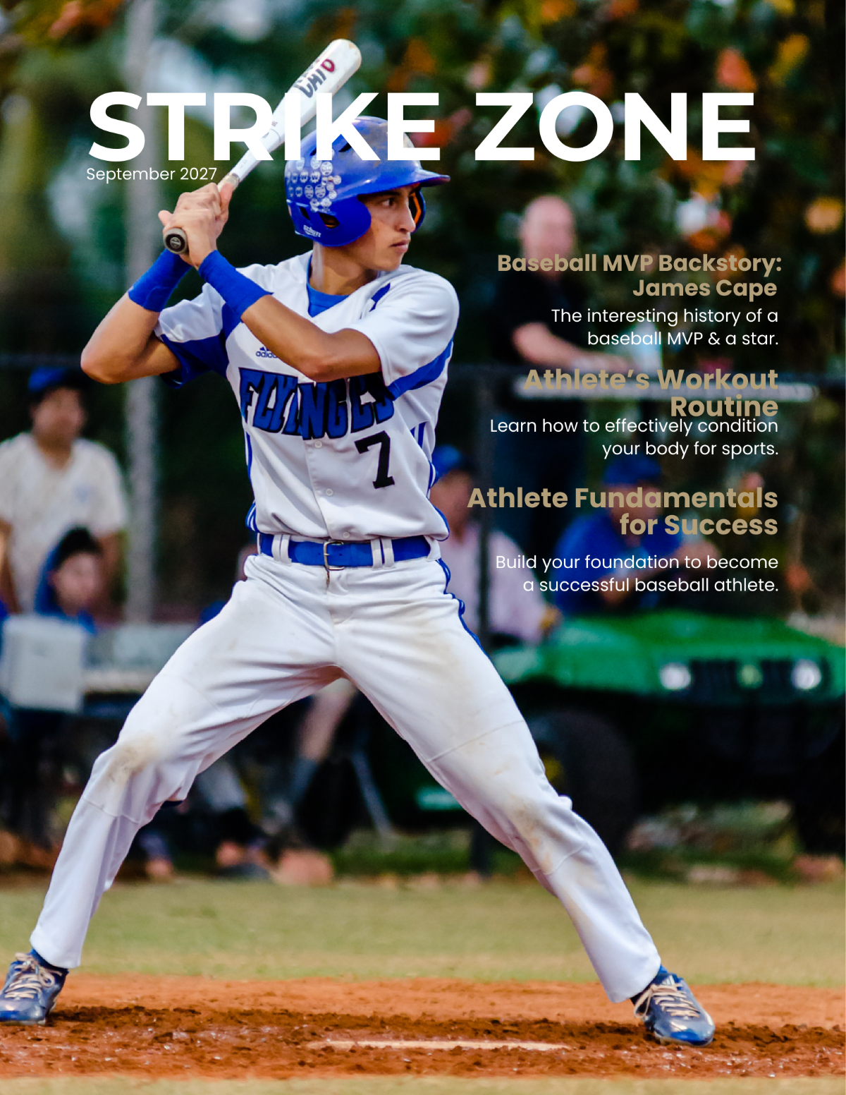 Baseball Magazine Template