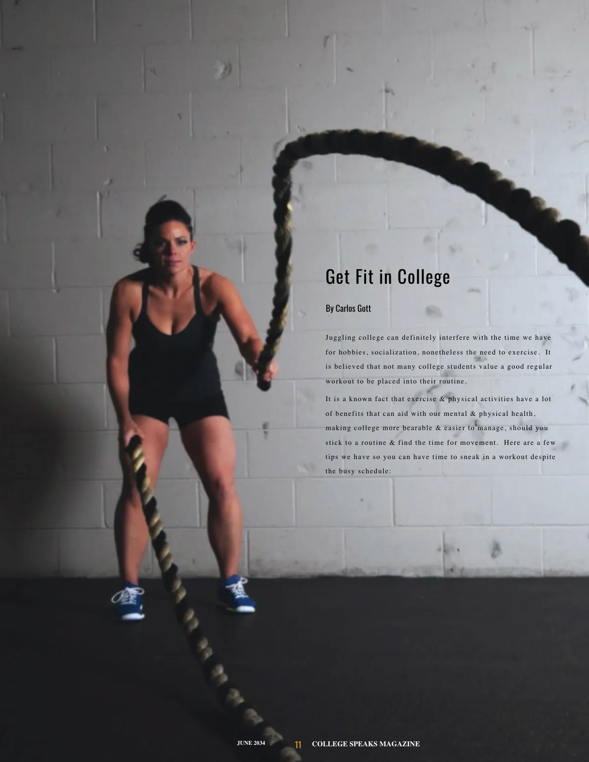 Free College Annual Magazine Template to Edit Online