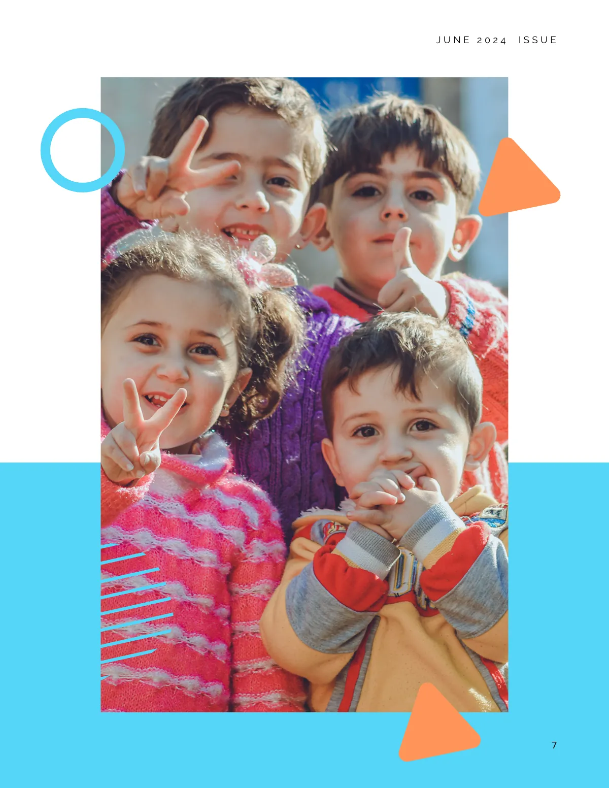 Free Children's Magazine Template to Edit Online