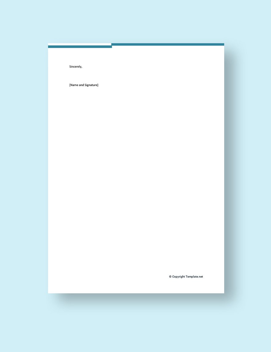 Banking Cover Letter Template