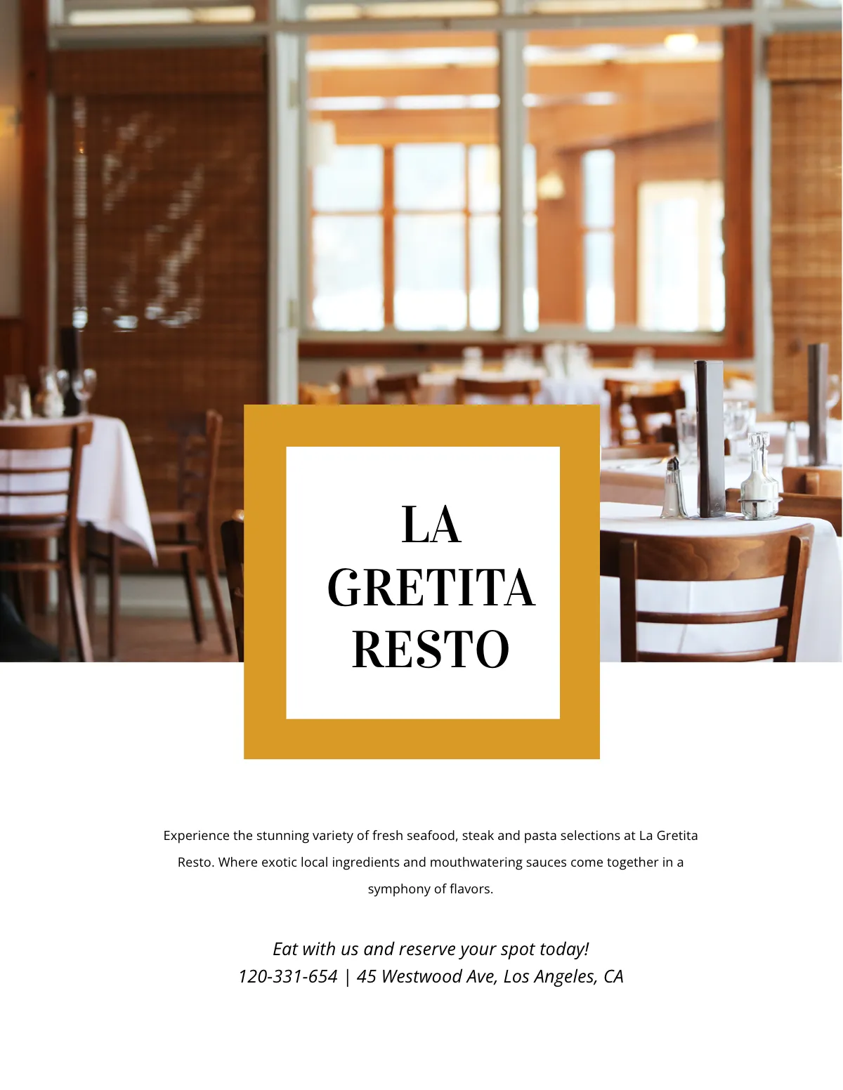 Free Food & Drink Magazine Template to Edit Online