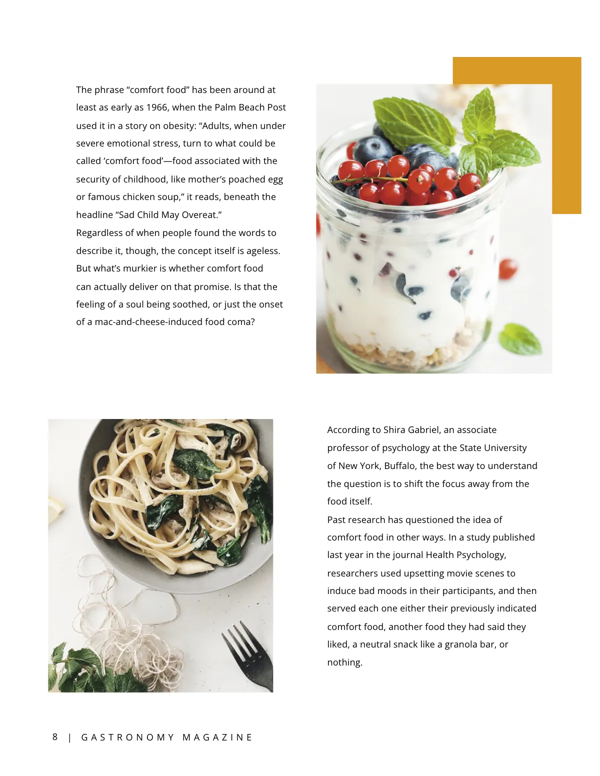 Free Food & Drink Magazine Template to Edit Online