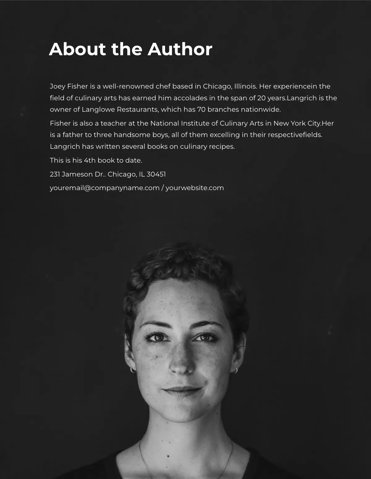 Free Recipe Cookbook Template to Edit Online