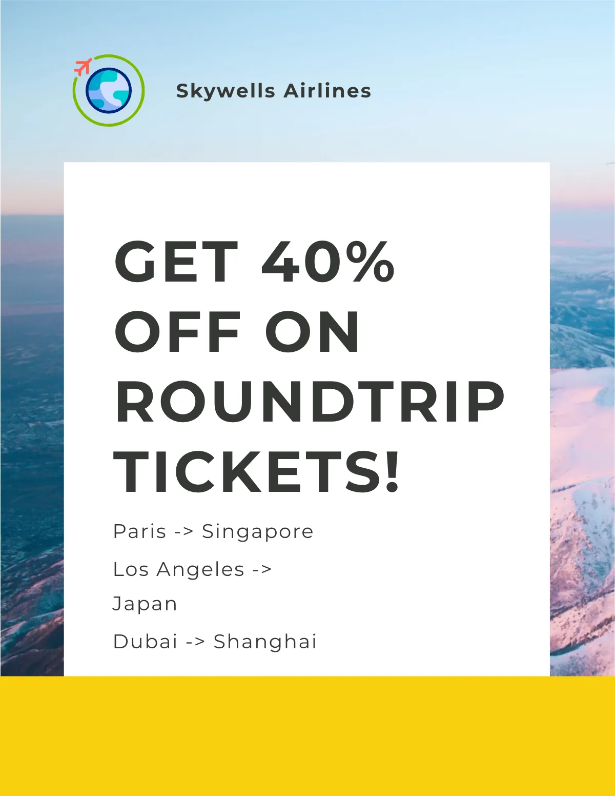 Free Geographical Traveler magazine Template to Edit Online