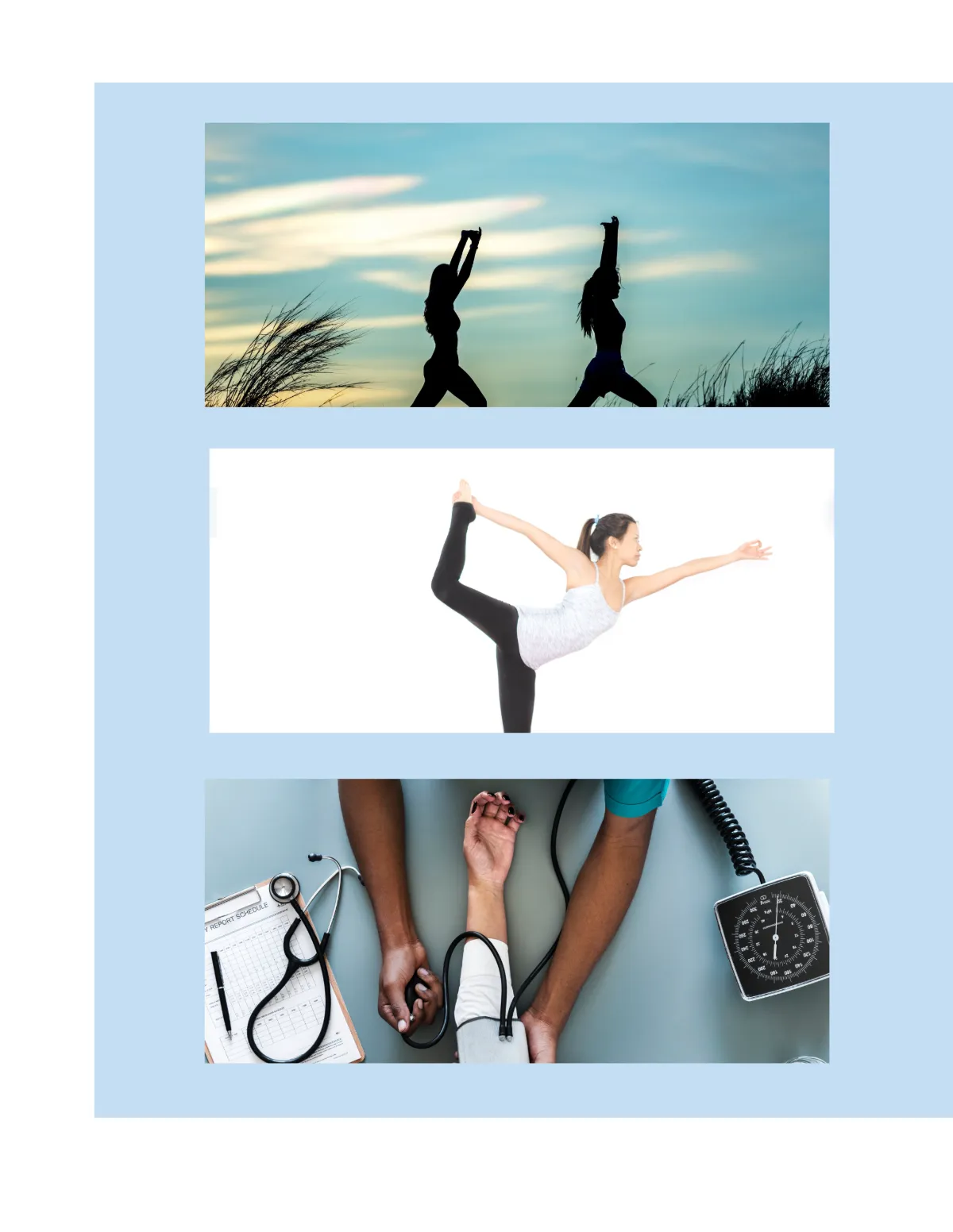 Free Simple Health Magazine Template to Edit Online