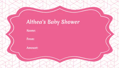 Free Baby Shower Book Label Template to Edit Online
