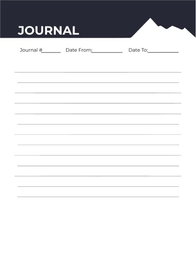 Free Hiking Route Planner Template to Edit Online