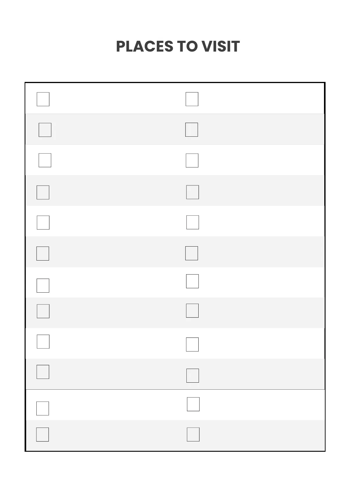 Free Basic Daily Route Planner Template to Edit Online