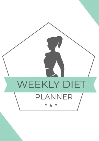 Free Diet Planner Template to Edit Online
