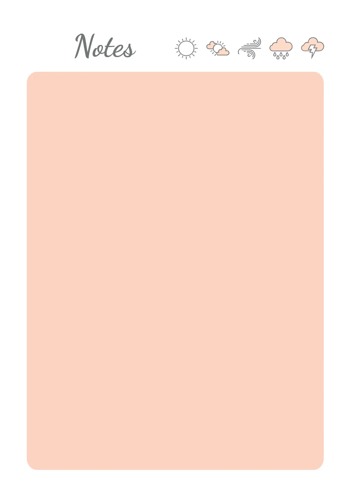 Free Printable Life Planner Template to Edit Online