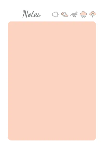 Free Printable Life Planner Template to Edit Online