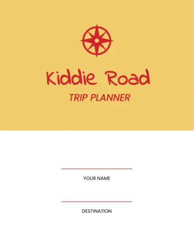 Free Kids Road Trip Planner Template to Edit Online